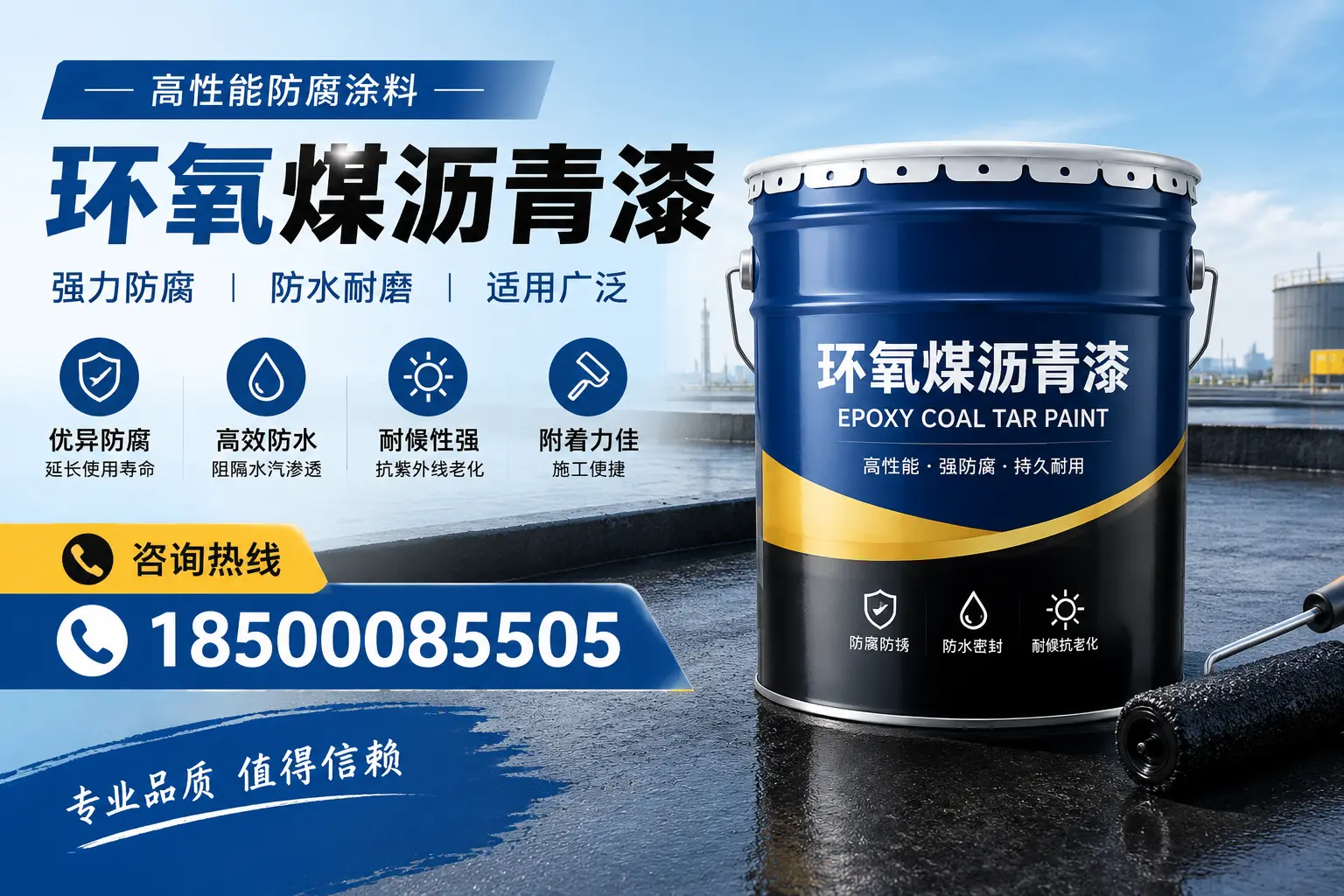 环氧煤沥青漆的主要成分与功能，重庆城区用户深度了解